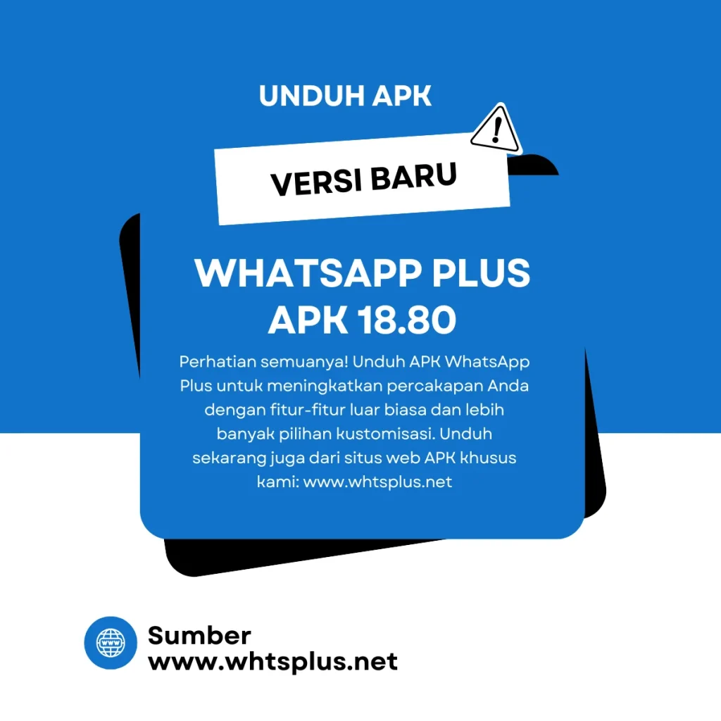 WhatsApp Plus 18.80 Versi Baru