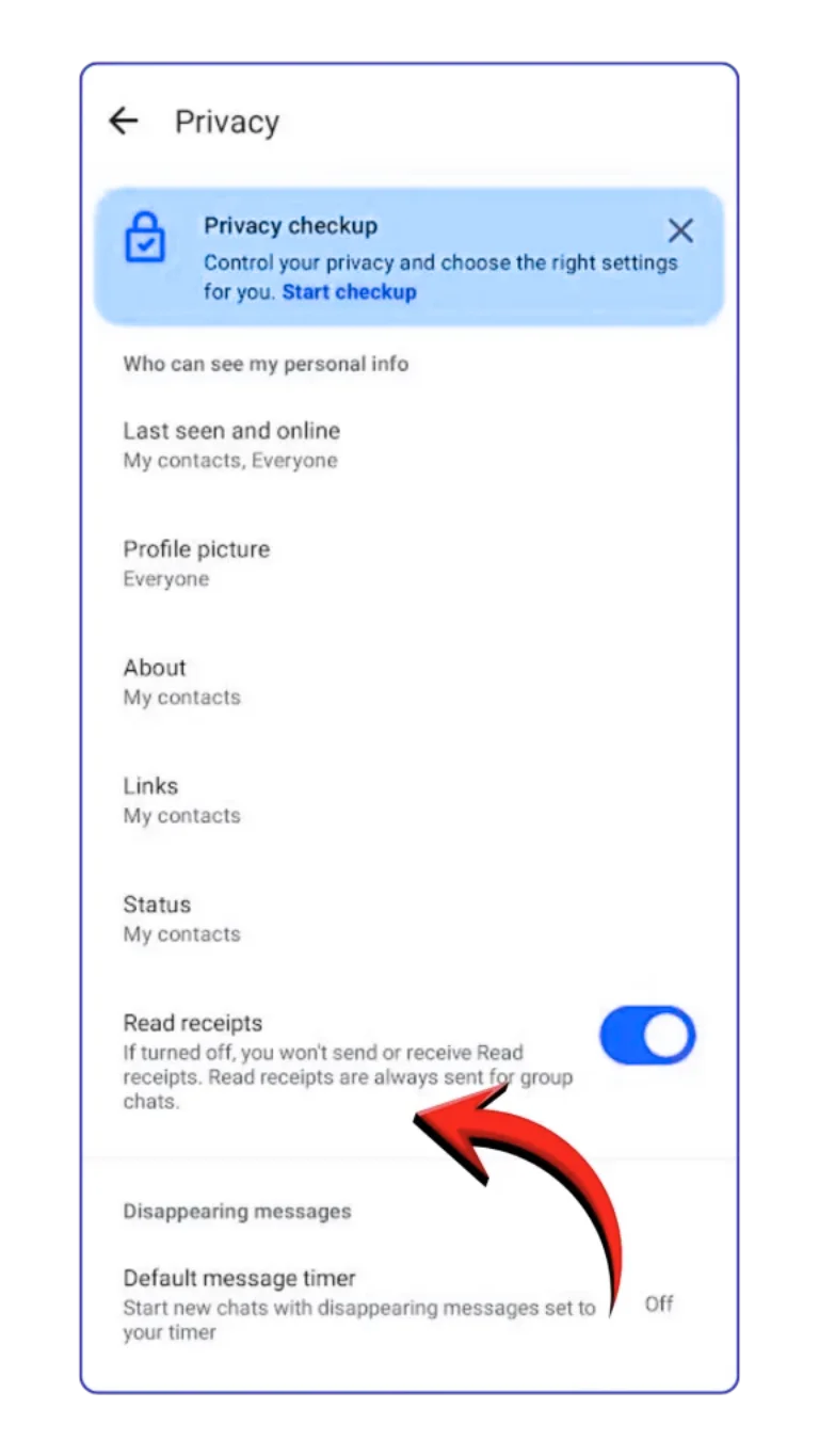 WhatsApp Plus - Read reciepts