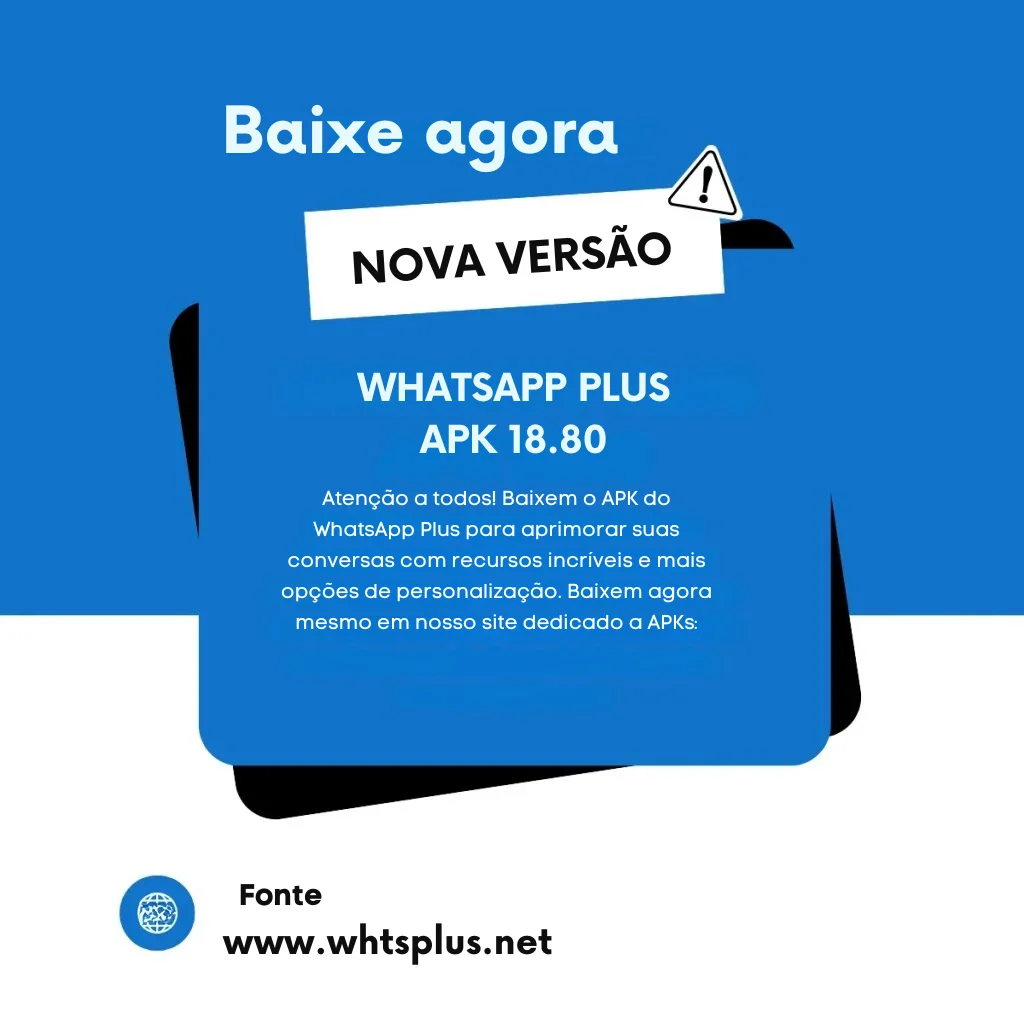 Whatsapp Plus APK NOVA VERSÃO